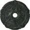 Ekena Millwork Attica with Rose Medallion (Canopies up to 4 1/2"), 26"OD x 3 3/4"ID x 1 1/2"P, Painted Turtle CM26ATPTC - alternate 1
